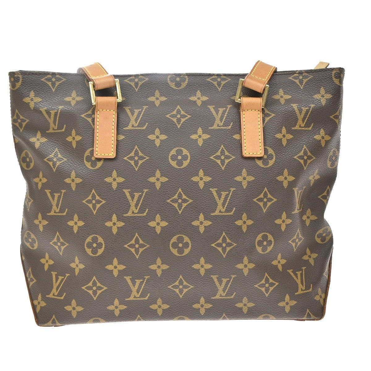 Louis Vuitton Cabas Piano Monogram Canvas Brown Canvas Tote Bag Bag (Pre-Owned)
