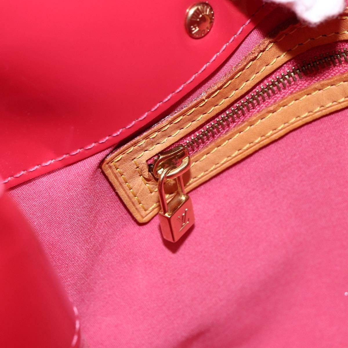 Louis Vuitton Reade Monogram Vernis Pink Patent_Leather Handbag (Pre-Owned)