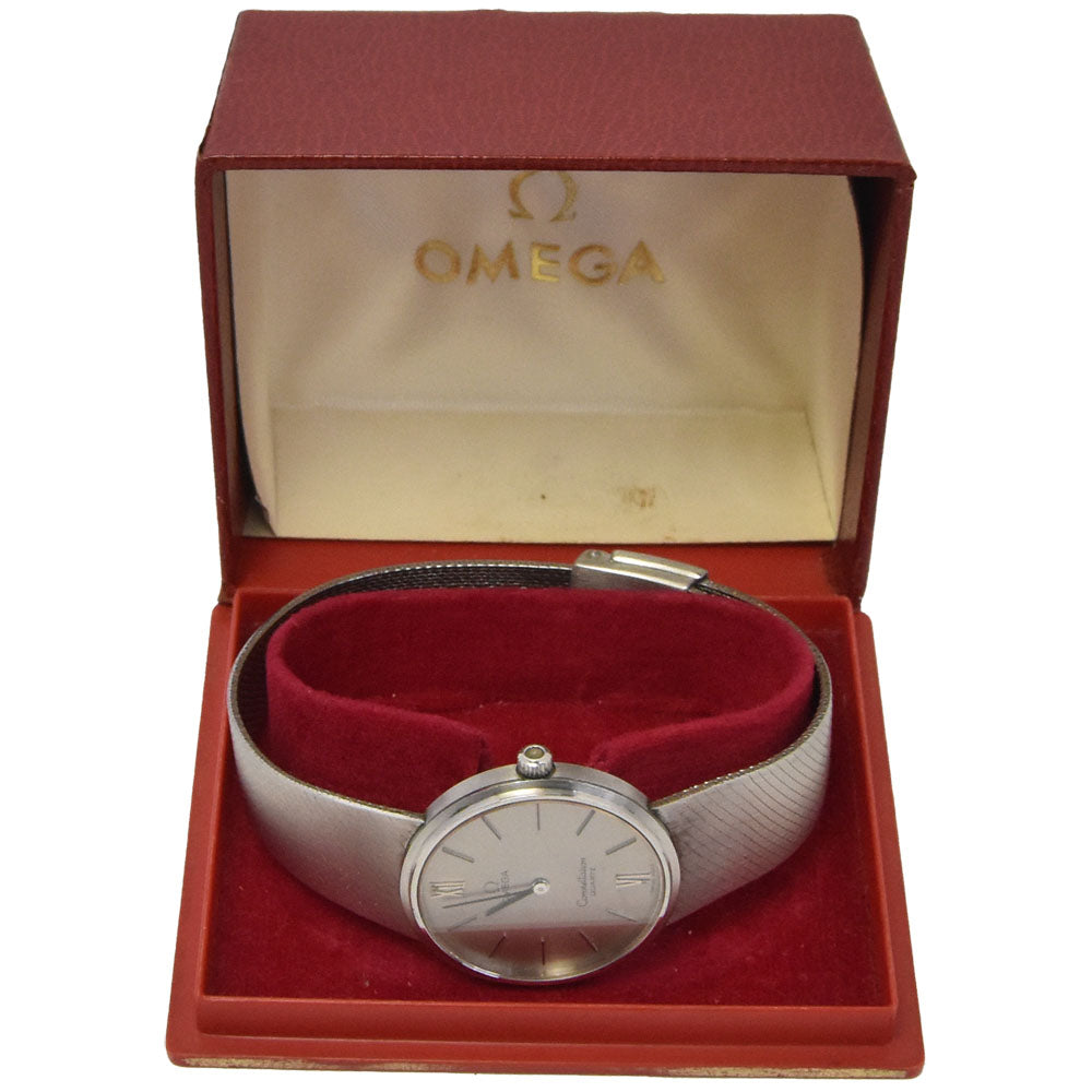 Omega Constellation Quartz Stainless Steel Watch (Pre-Owned)