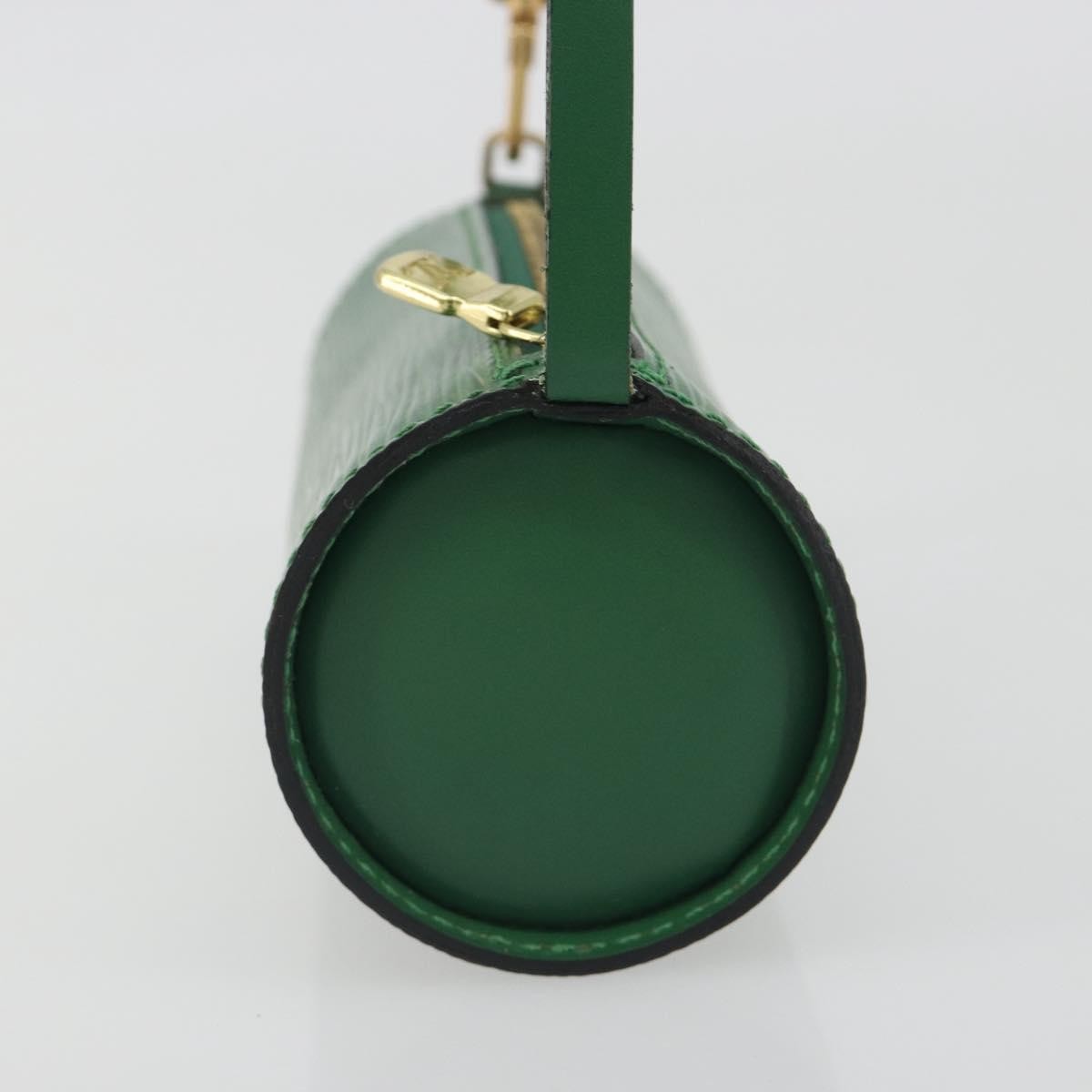 Louis Vuitton Soufflot Pochette Epi Leather Green Leather Clutche & Pouche Bag (Pre-Owned)