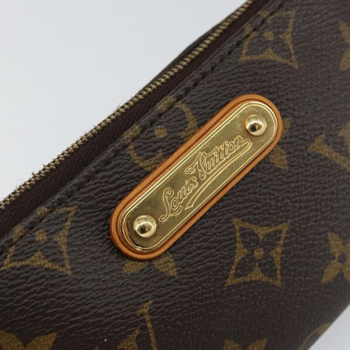 Louis Vuitton Milla Pochette Monogram Canvas Brown Canvas Clutche & Pouche Bag (Pre-Owned)