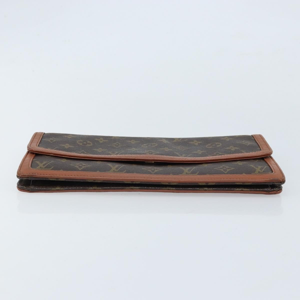 Louis Vuitton Dame Pochette Monogram Canvas Brown Canvas Clutche & Pouche Bag (Pre-Owned)