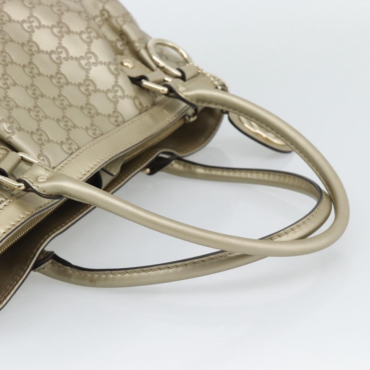 Gucci Sukey Top Handle Guccissima Leather Gold Leather Tote Bag Bag (Pre-Owned)