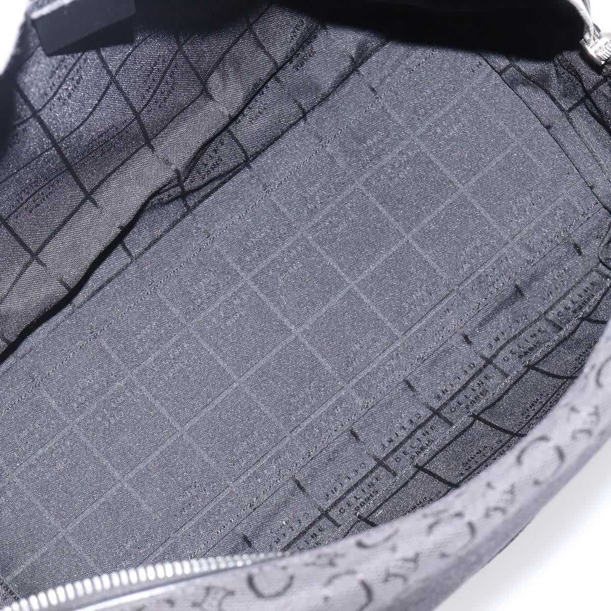Celine Boston C Macadam Canvas Black Canvas Handbag (Pre-Owned)