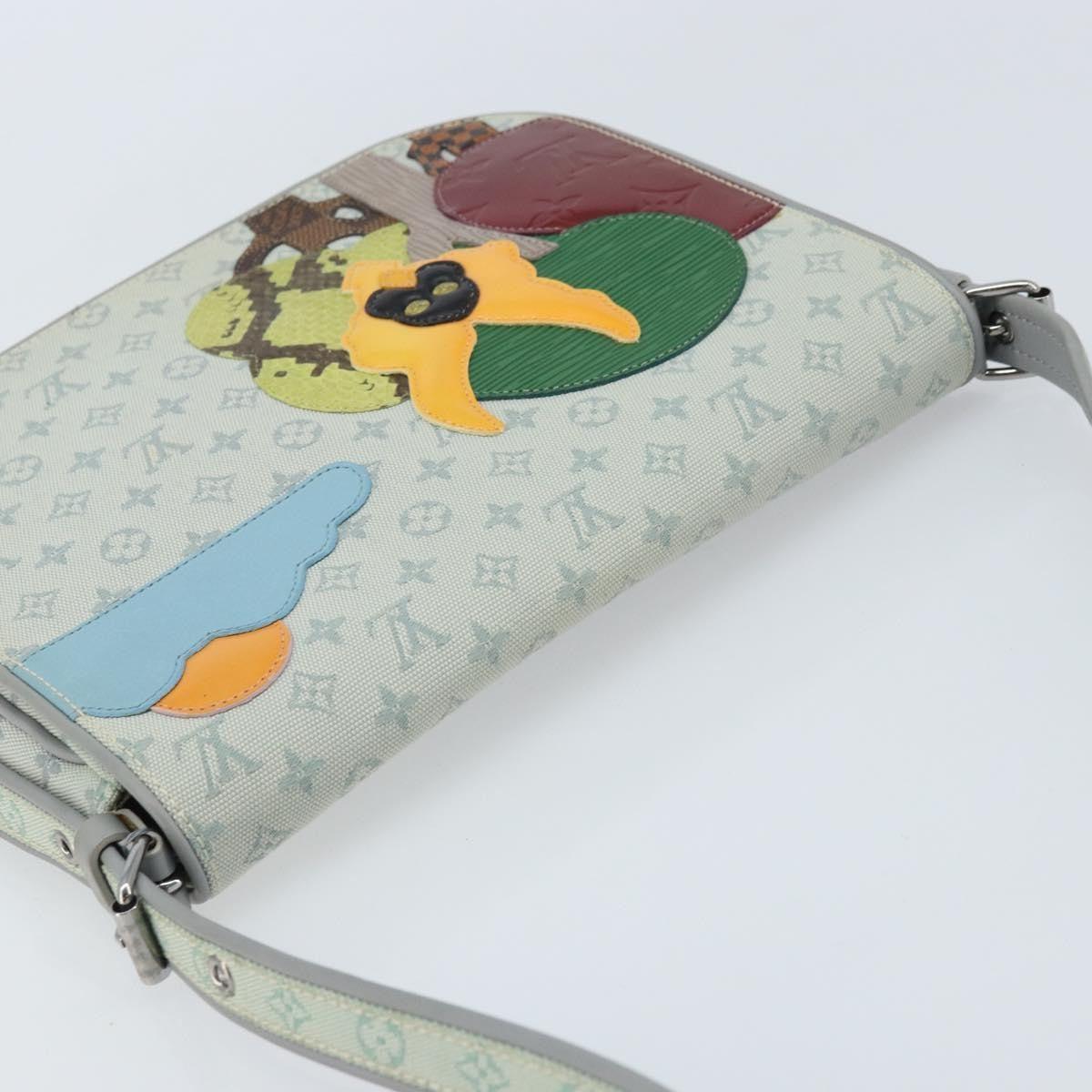 Louis Vuitton Conte De Fees Musette Monogram Patchwork Gray Canvas Shoulder Bag Bag (Pre-Owned)
