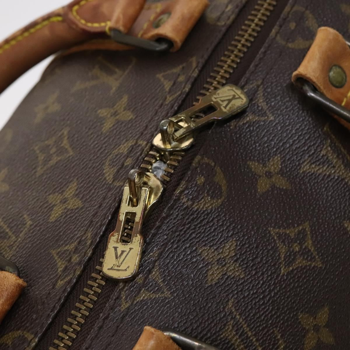 Louis Vuitton Keepall Monogram Canvas Brown Canvas Travel Bag Bag (Pre-Owned)