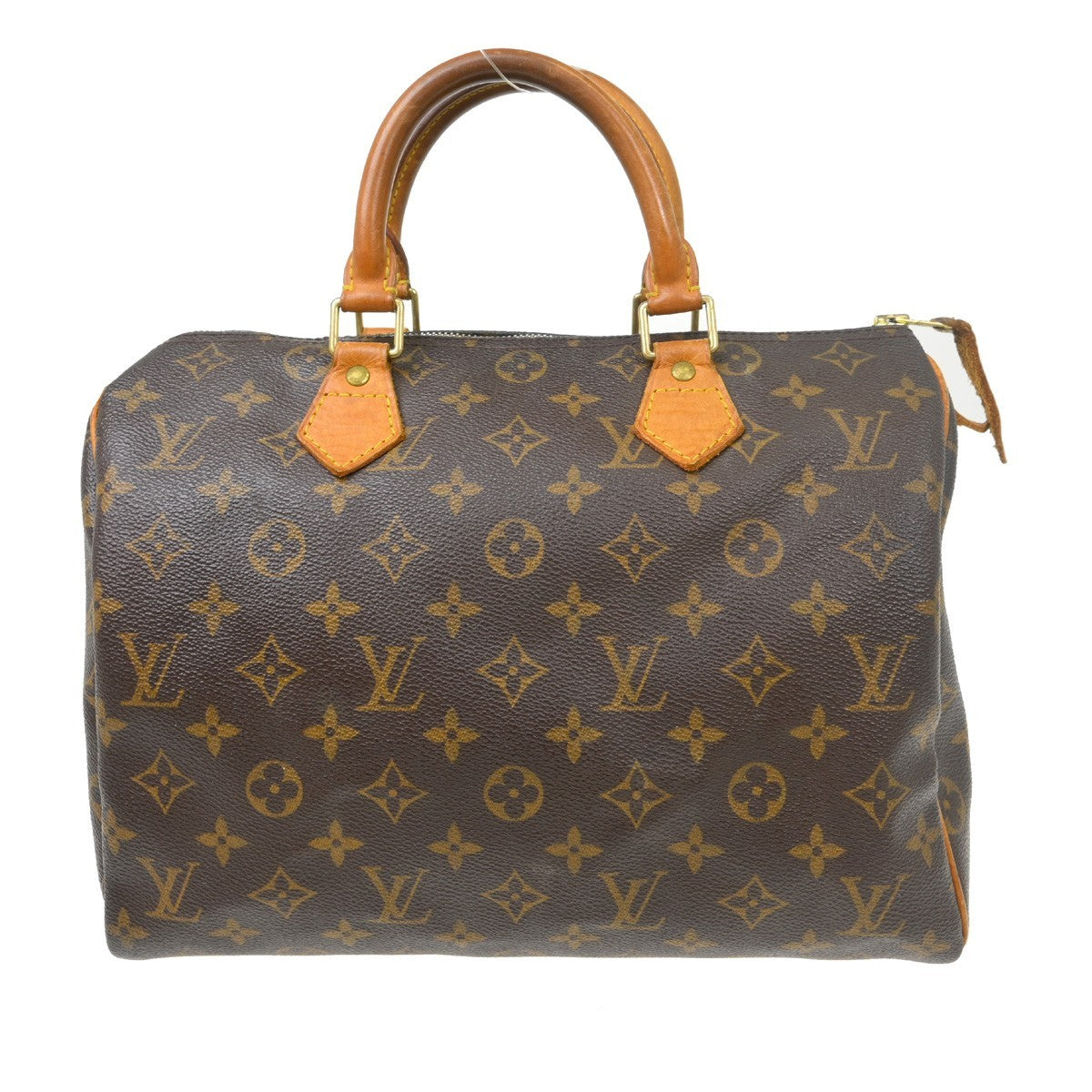 Louis Vuitton Speedy Monogram Canvas Brown Canvas Handbag (Pre-Owned)