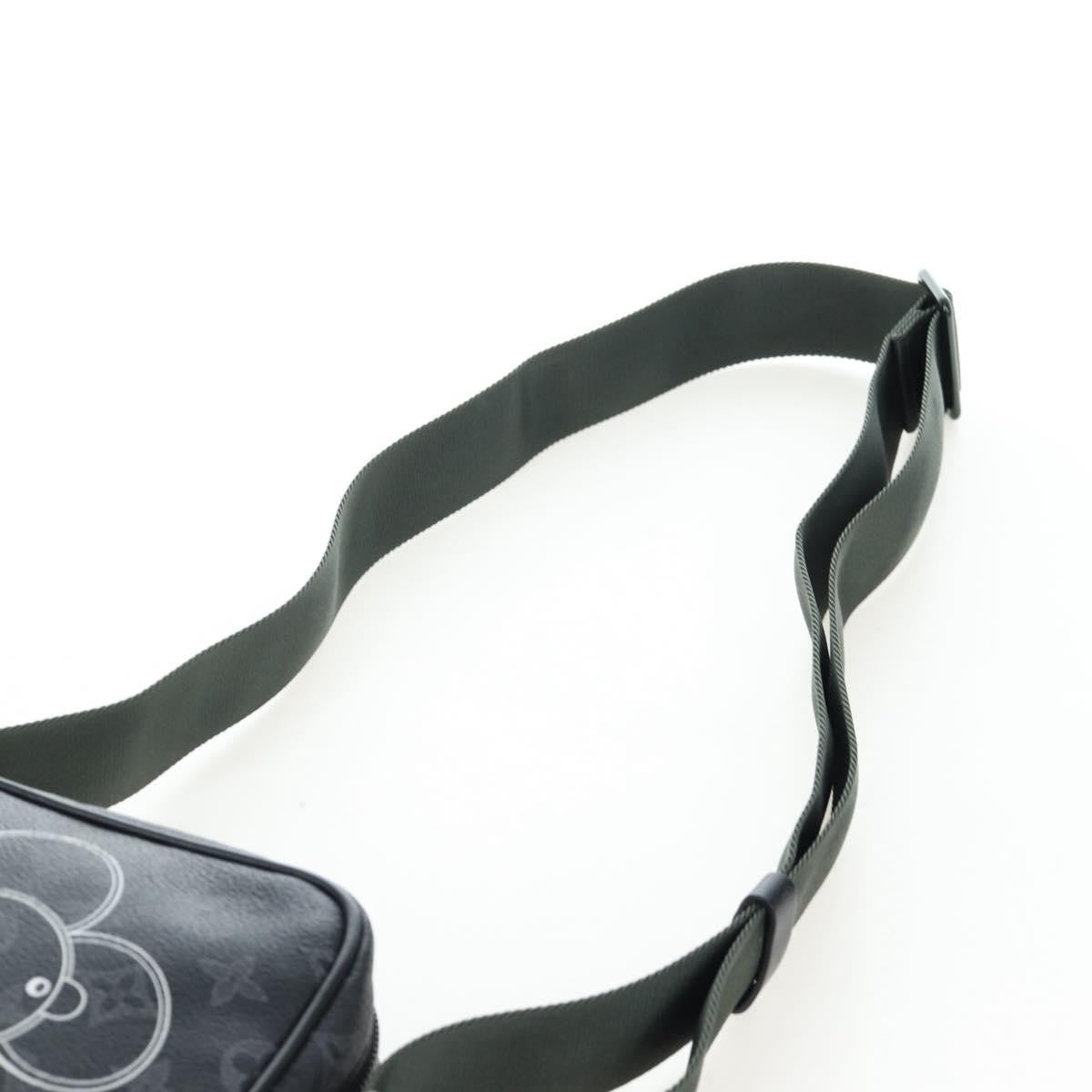 Louis Vuitton Danube Limited Edition Vivienne Monogram Eclipse Black Canvas Shoulder Bag Bag (Pre-Owned)