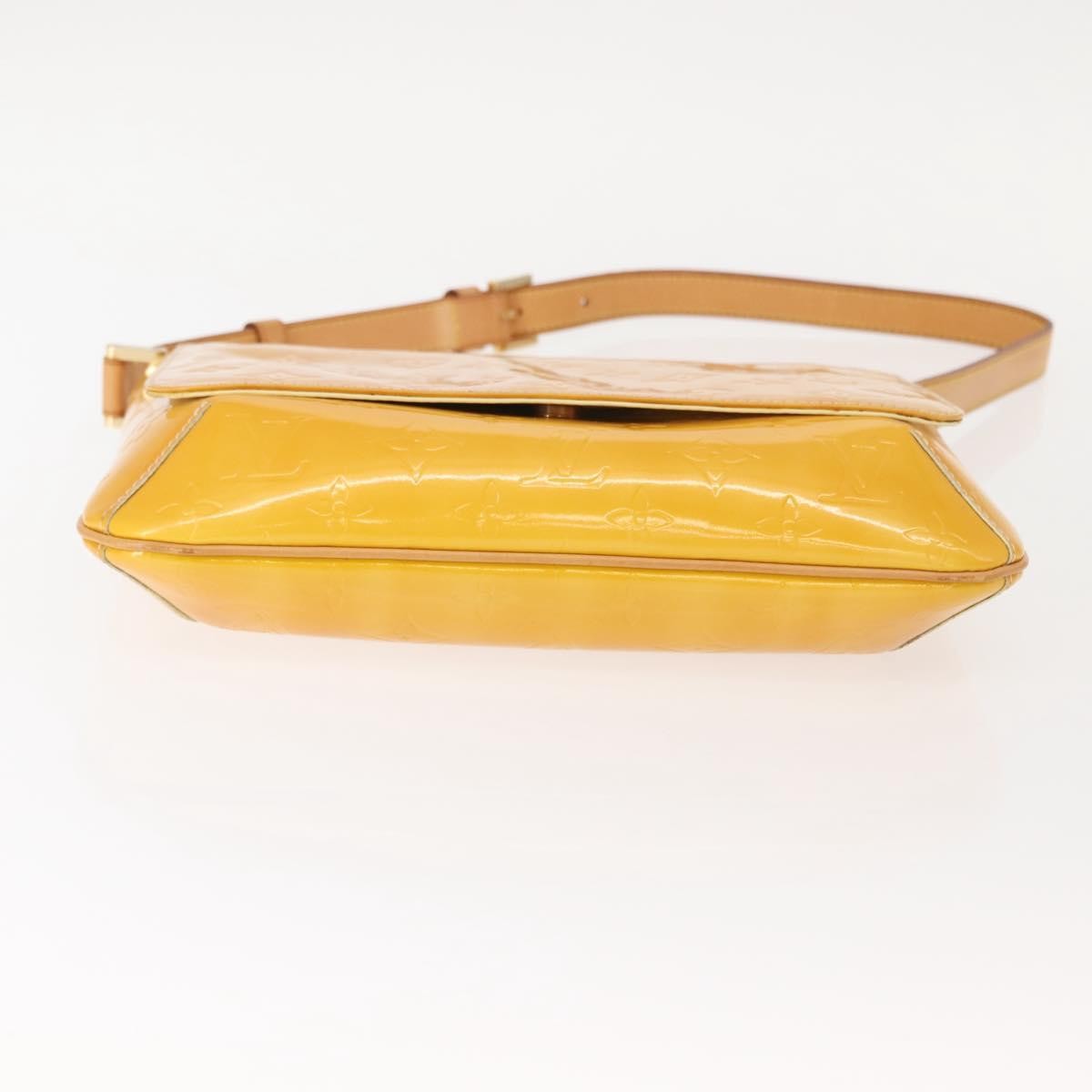 Louis Vuitton Thompson Street Monogram Vernis Yellow Patent_Leather Shoulder Bag Bag (Pre-Owned)