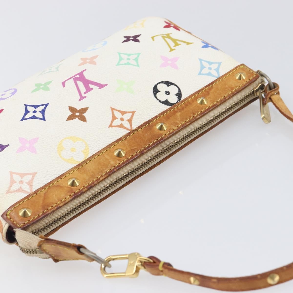 Louis Vuitton Pochette Accessoires Nm Monogram Multicolor Multicolour Canvas Clutche & Pouche Bag (Pre-Owned)