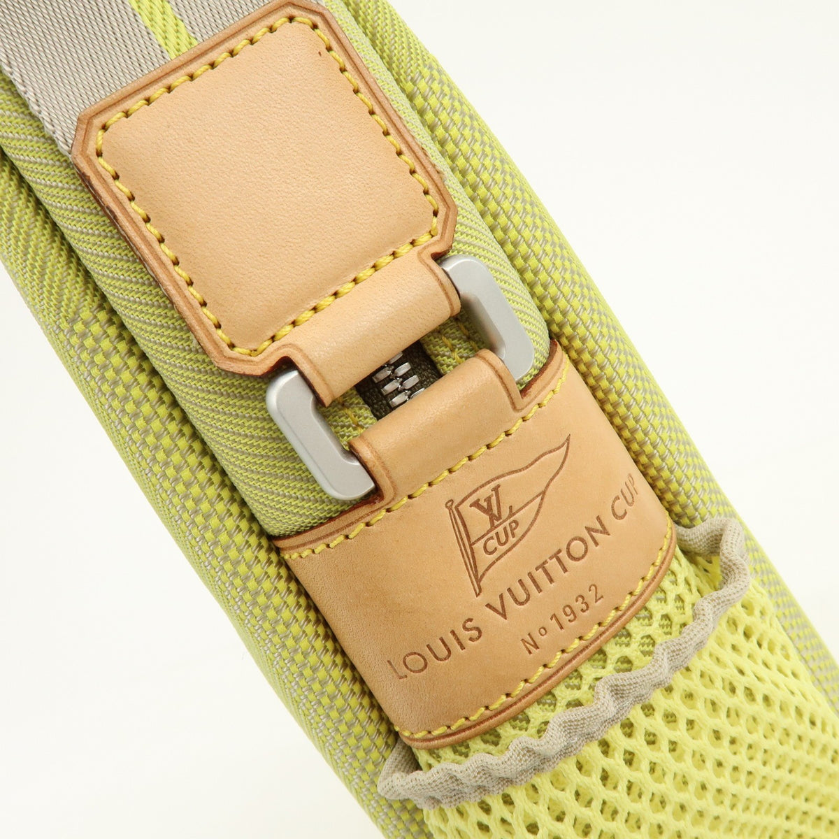 Louis Vuitton Cup Weathery Damier Geant Canvas Green Canvas Handbag (Pre-Owned)