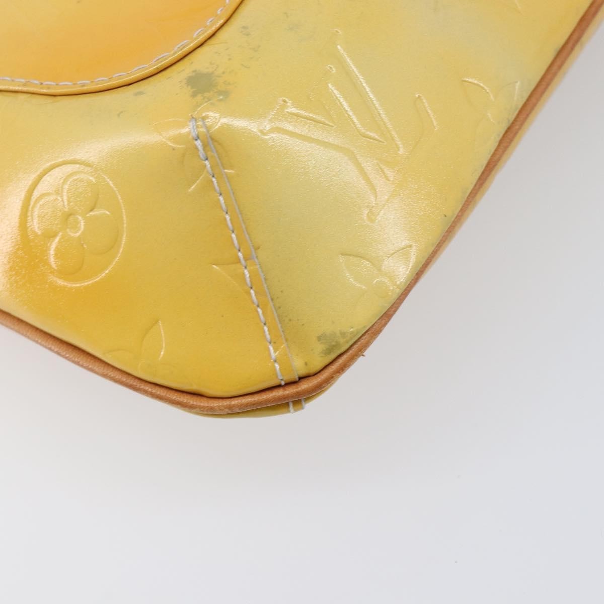 Louis Vuitton Thompson Street Monogram Vernis Yellow Patent_Leather Shoulder Bag Bag (Pre-Owned)