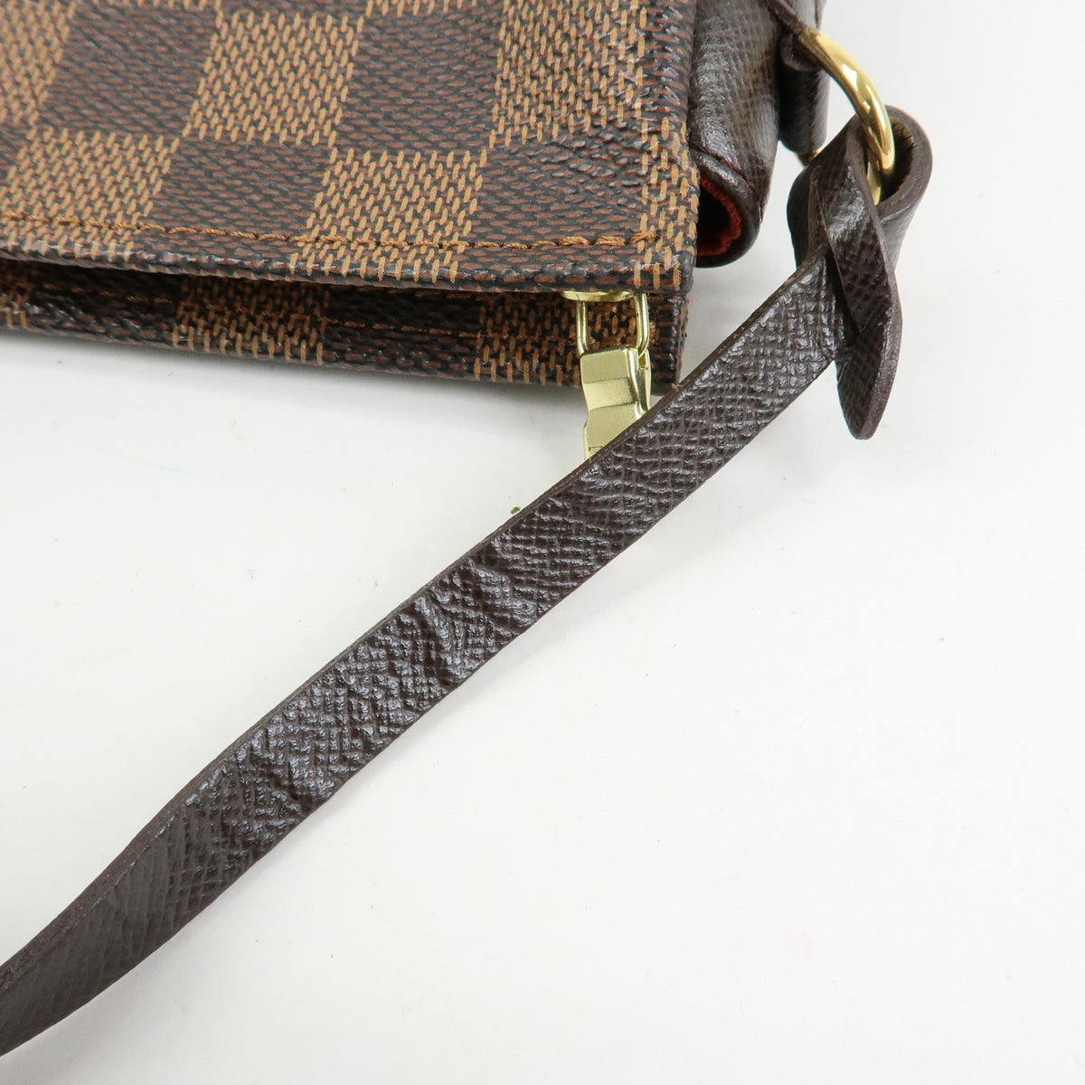 Louis Vuitton Trousse Make Up Damier Brown Canvas Clutche & Pouche Bag (Pre-Owned)