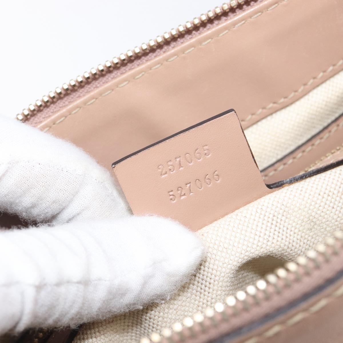 Gucci Mayfair Messenger Gg Canvas And Leather Beige Canvas Shoulder Bag Bag (Pre-Owned)