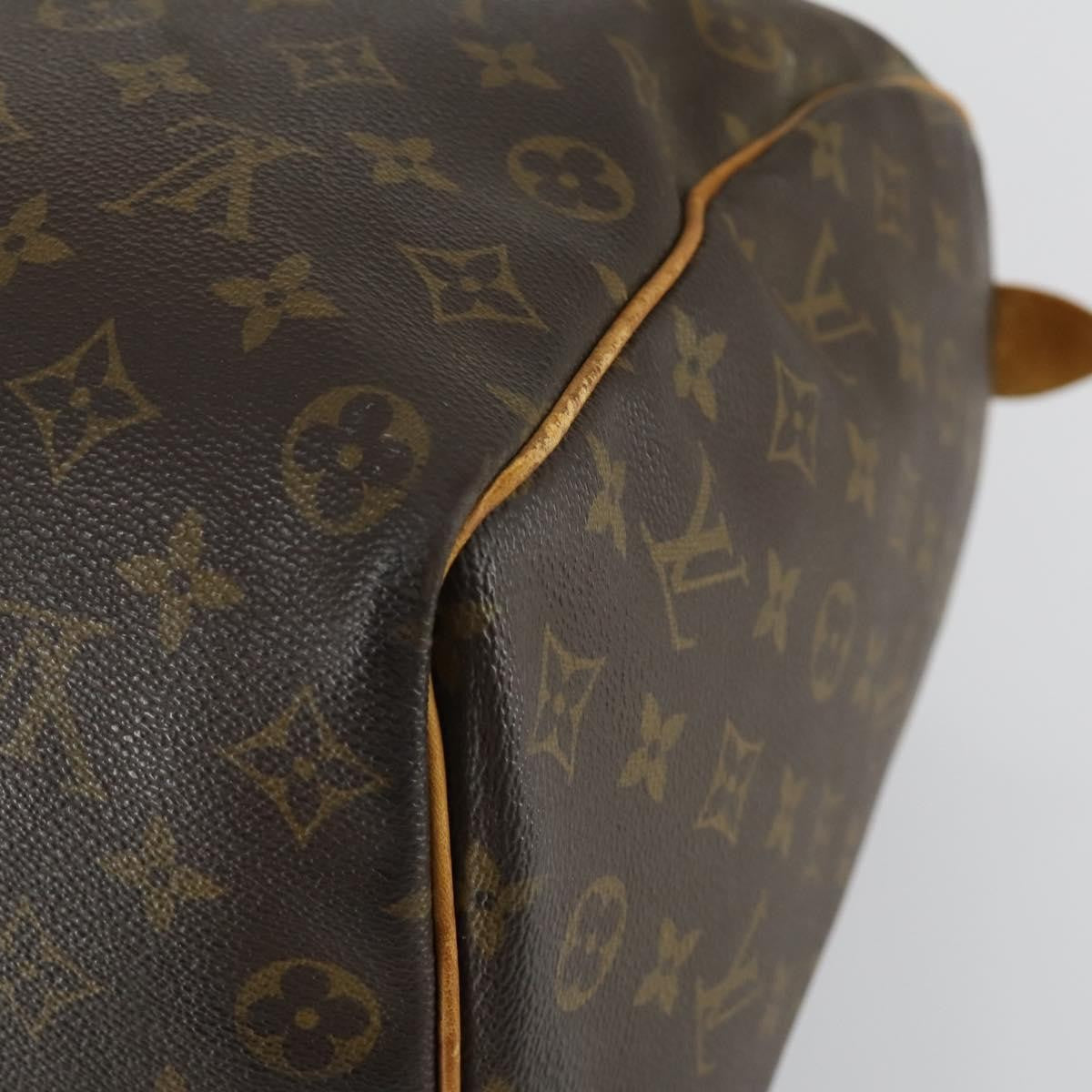 Louis Vuitton Keepall Monogram Canvas Brown Canvas Travel Bag Bag (Pre-Owned)