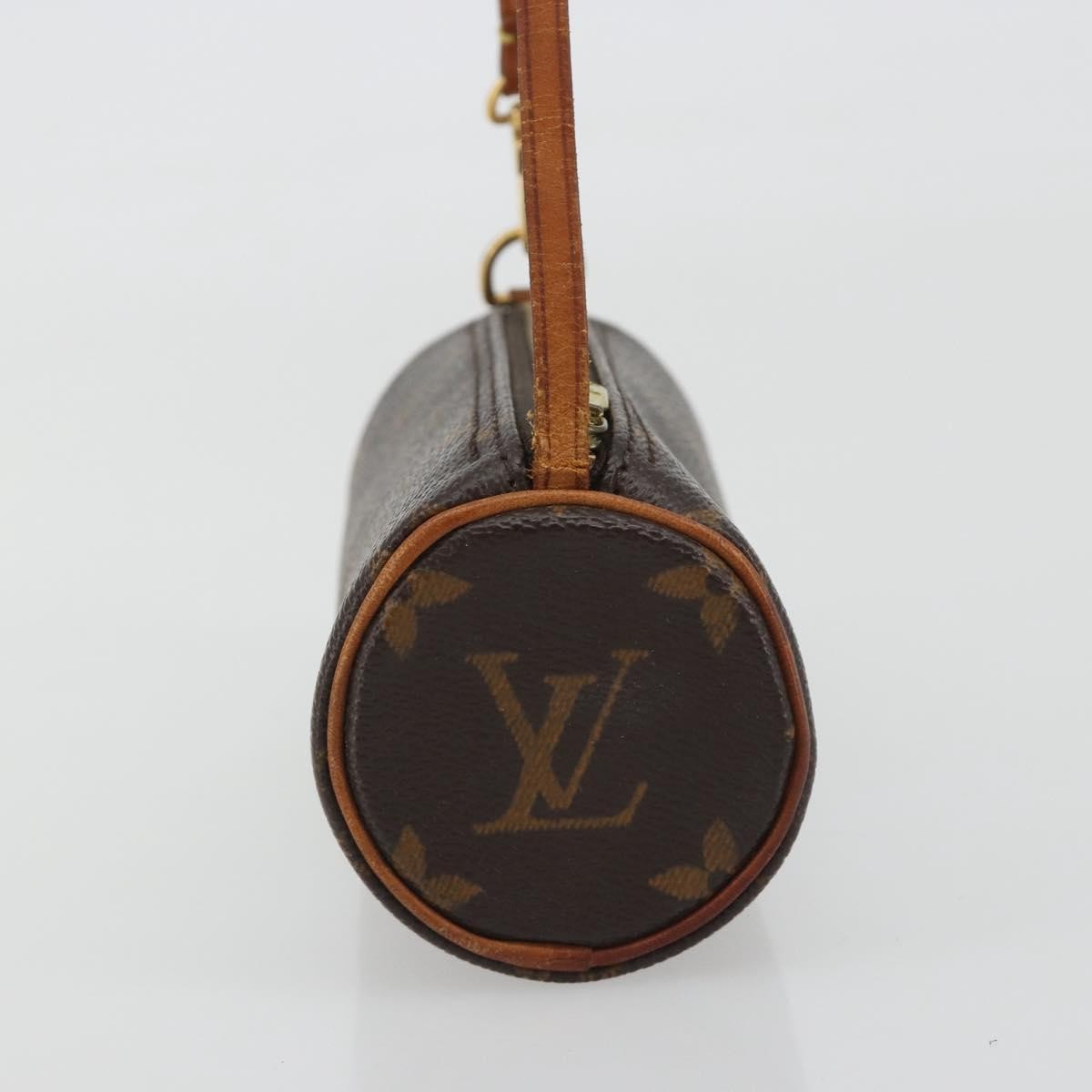 Louis Vuitton Papillon Pochette Monogram Canvas Brown Canvas Clutche & Pouche Bag (Pre-Owned)
