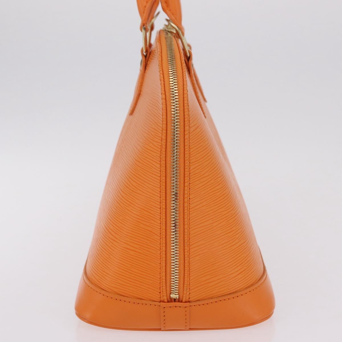 Louis Vuitton Alma Epi Leather Orange Leather Handbag (Pre-Owned)