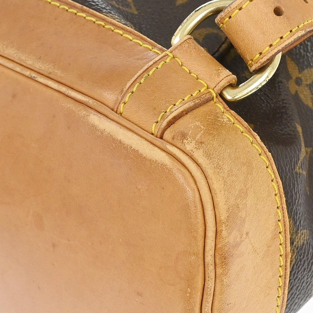 Louis Vuitton Vintage Montsouris Monogram Canvas Brown Canvas Backpack Bag (Pre-Owned)