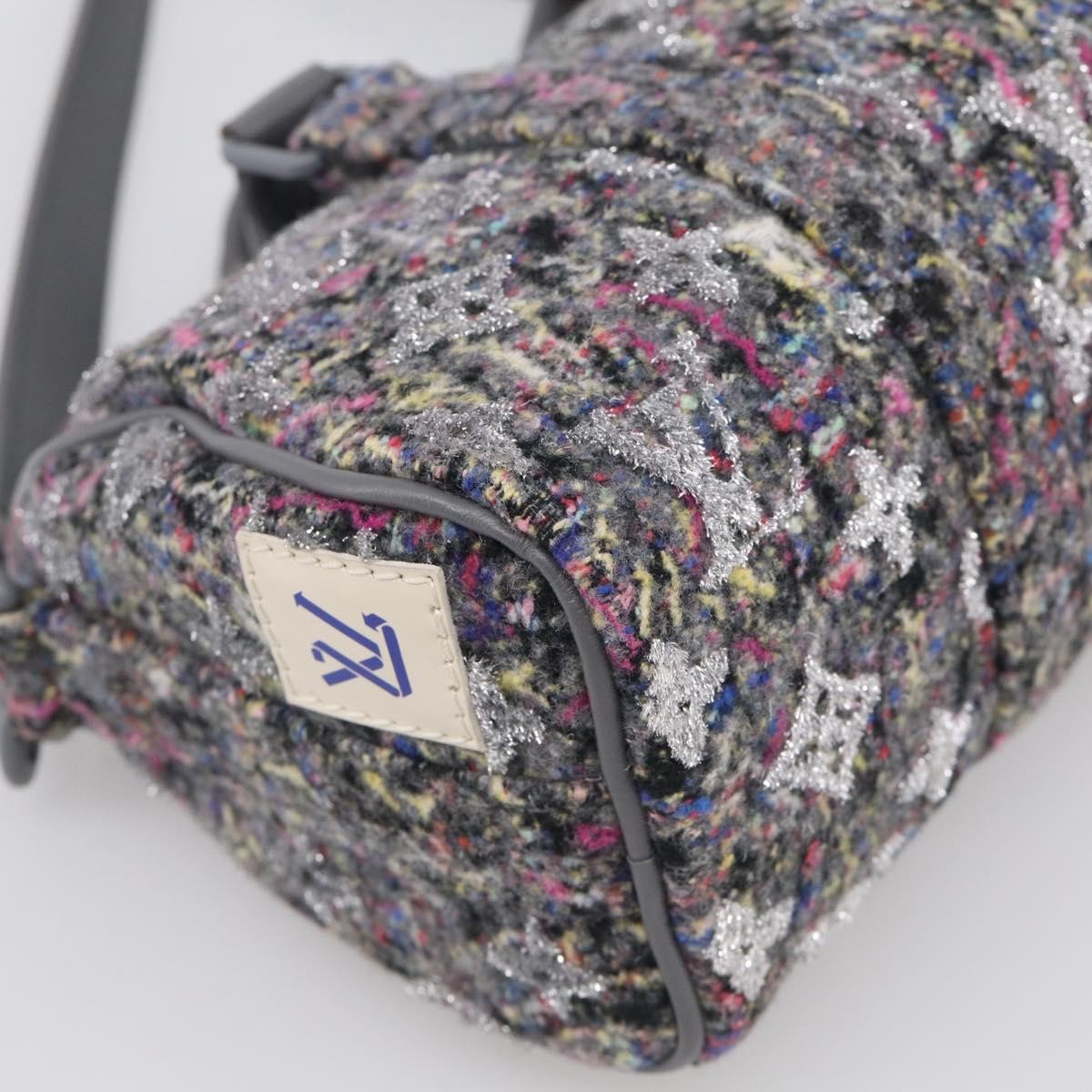 Louis Vuitton Keepall Bandouliere Lv Felt Multicolour Textile Travel Bag Bag (Pre-Owned)