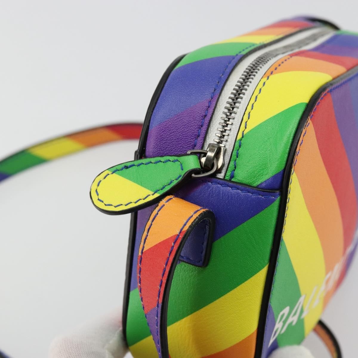 Balenciaga Everyday Camera Leather Multicolour Leather Shoulder Bag Bag (Pre-Owned)