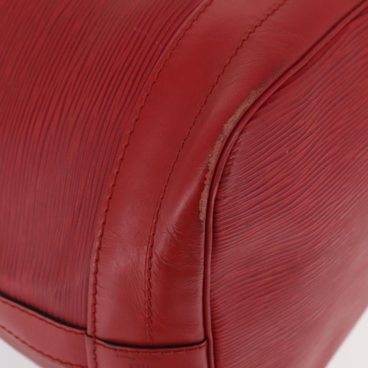 Louis Vuitton Noe Epi Leather Red Leather Shoulder Bag Bag (Pre-Owned)