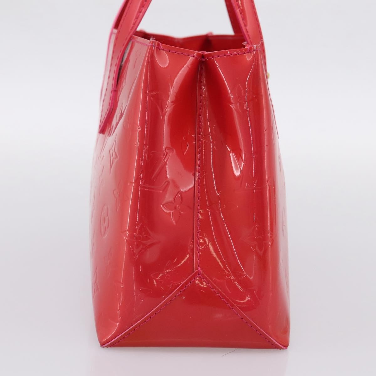 Louis Vuitton Wilshire Monogram Vernis Pink Patent_Leather Tote Bag Bag (Pre-Owned)