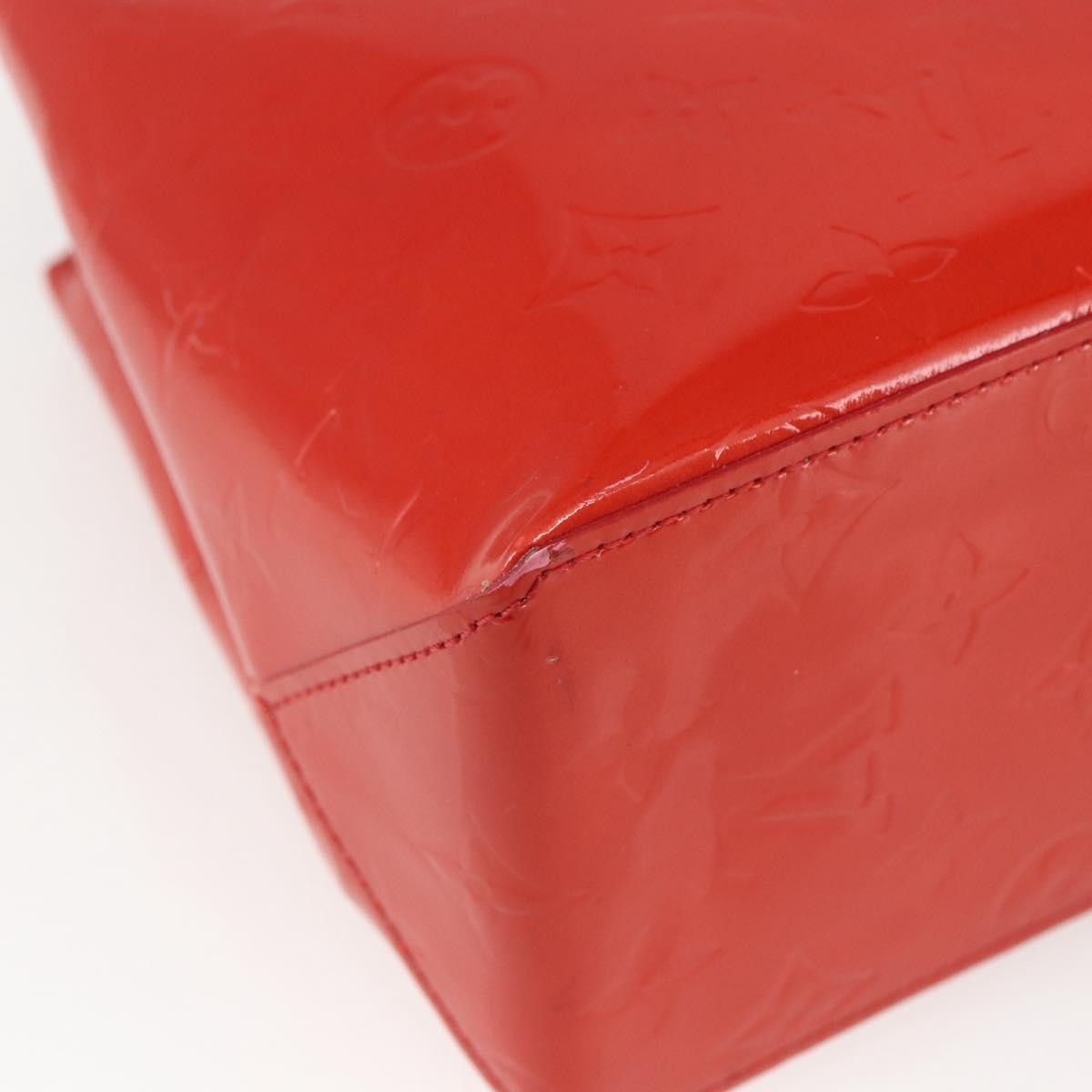 Louis Vuitton Reade Monogram Vernis Red Patent_Leather Handbag (Pre-Owned)
