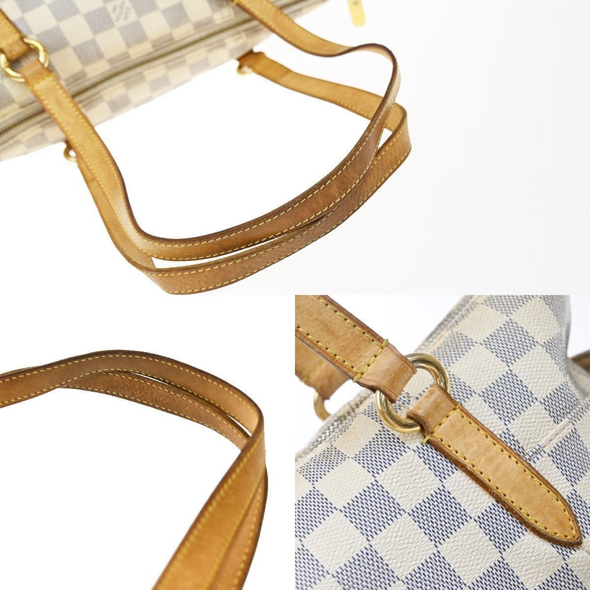 Louis Vuitton Totally Damier Beige Canvas Handbag (Pre-Owned)