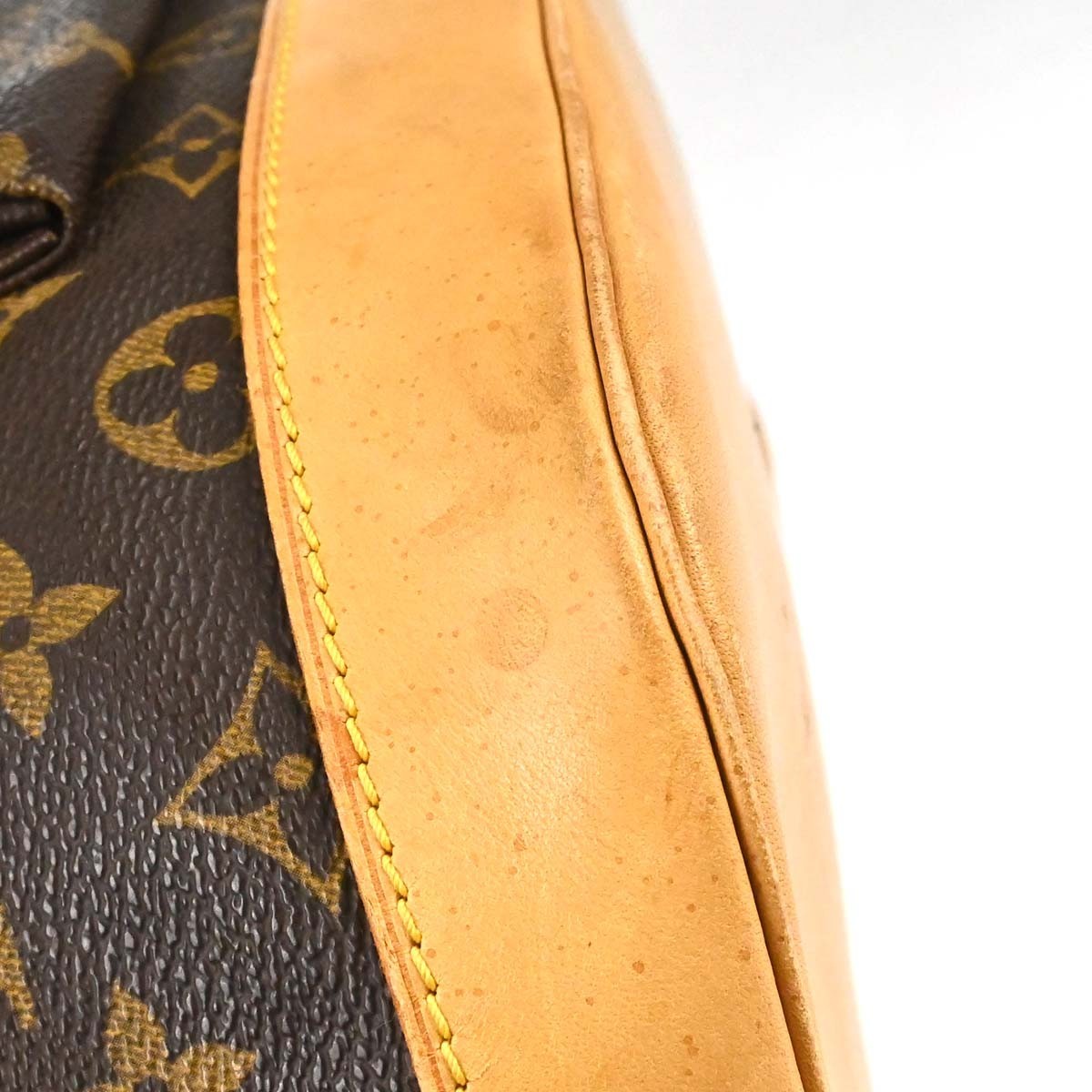 Louis Vuitton Vintage Montsouris Monogram Canvas Brown Canvas Backpack Bag (Pre-Owned)