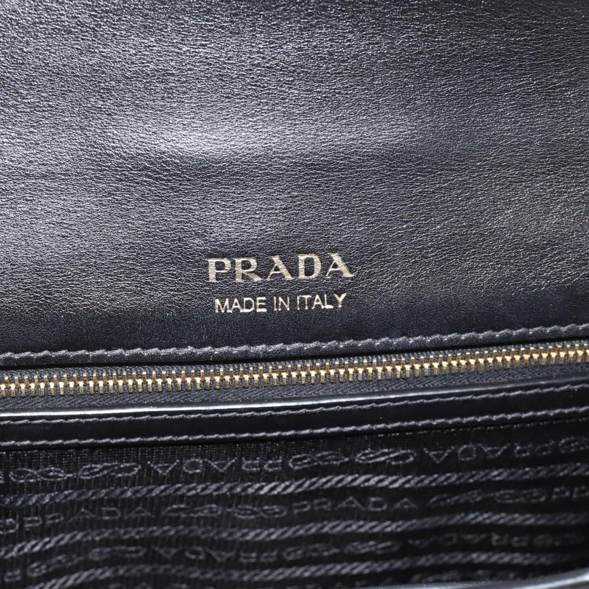 Prada Metal Ribbon City Calfskin Multicolour Leather Shoulder Bag Bag (Pre-Owned)