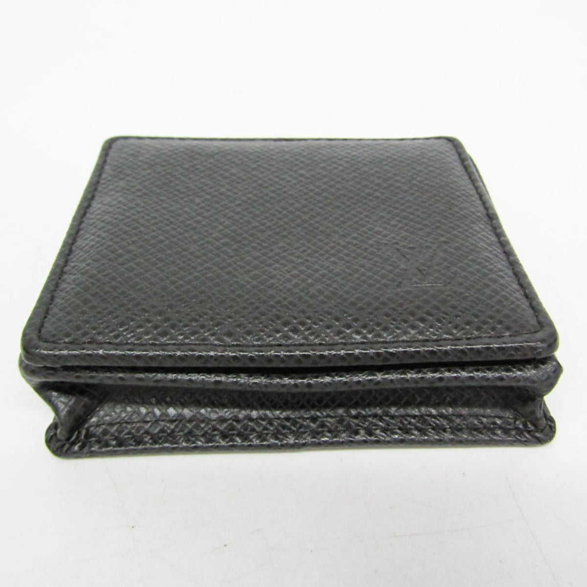 Louis Vuitton Porte Monnaie Boite Leather Black Leather Wallets Accessory (Pre-Owned)