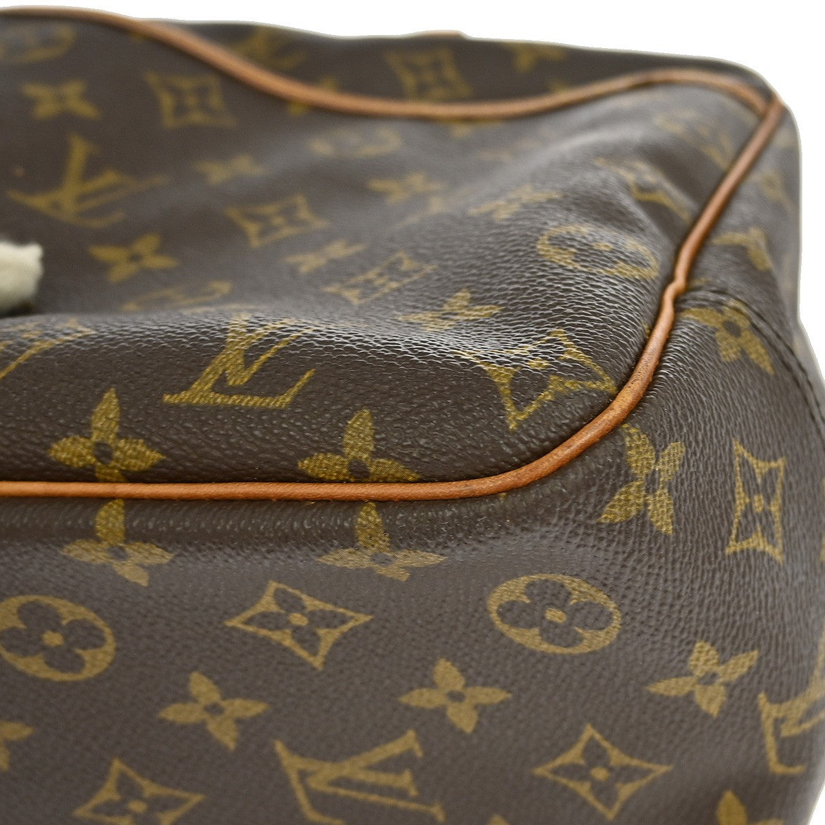 Louis Vuitton Deauville Monogram Brown Canvas Handbag (Pre-Owned)