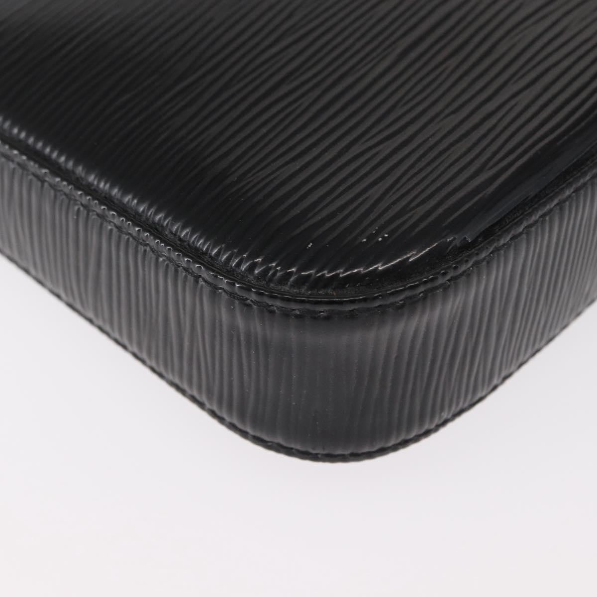 Louis Vuitton Pochette Accessoires Nm Electric Epi Leather Black Leather Clutche & Pouche Bag (Pre-Owned)