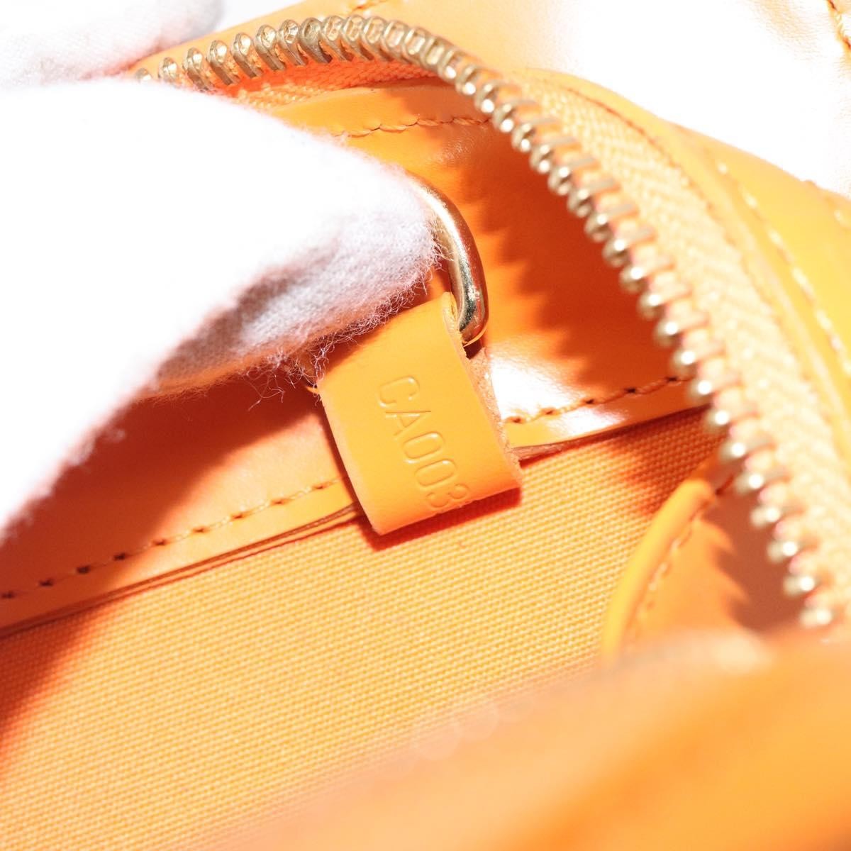 Louis Vuitton Croisette Epi Leather Orange Leather Handbag (Pre-Owned)