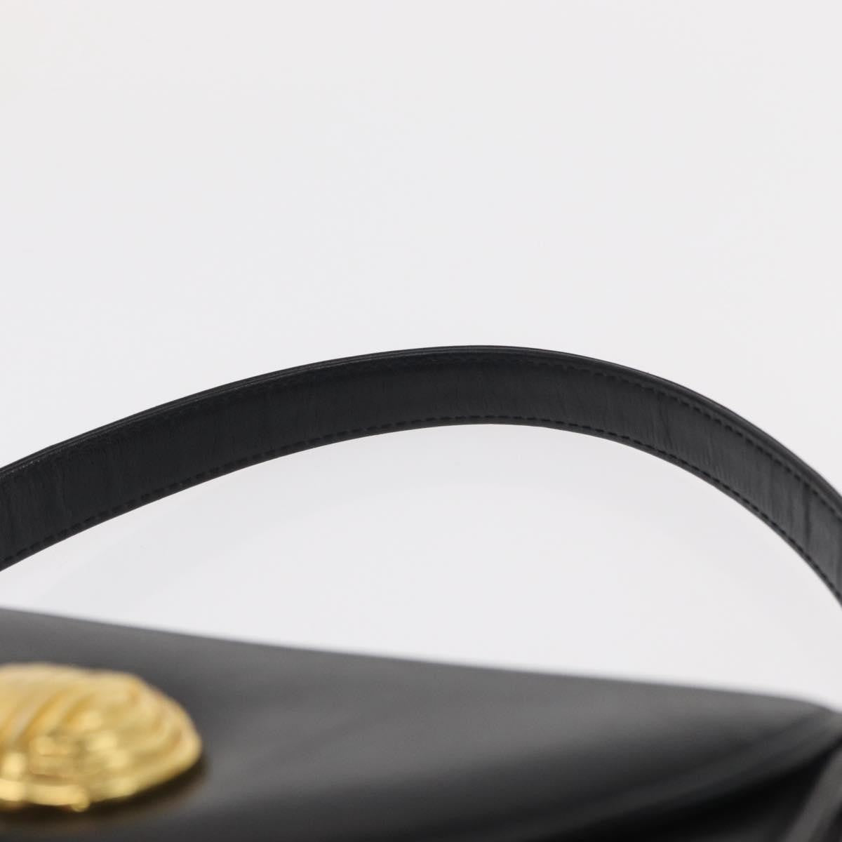 Givenchy Vintage 4G Leather Black Leather Handbag (Pre-Owned)