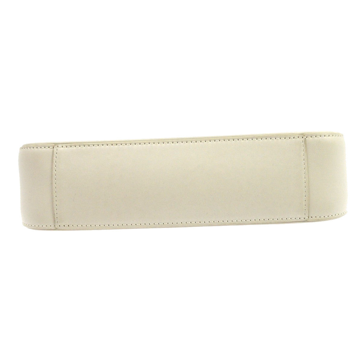 Saint Laurent Le 5 A 7 Hobo Leather White Leather Shoulder Bag Bag (Pre-Owned)