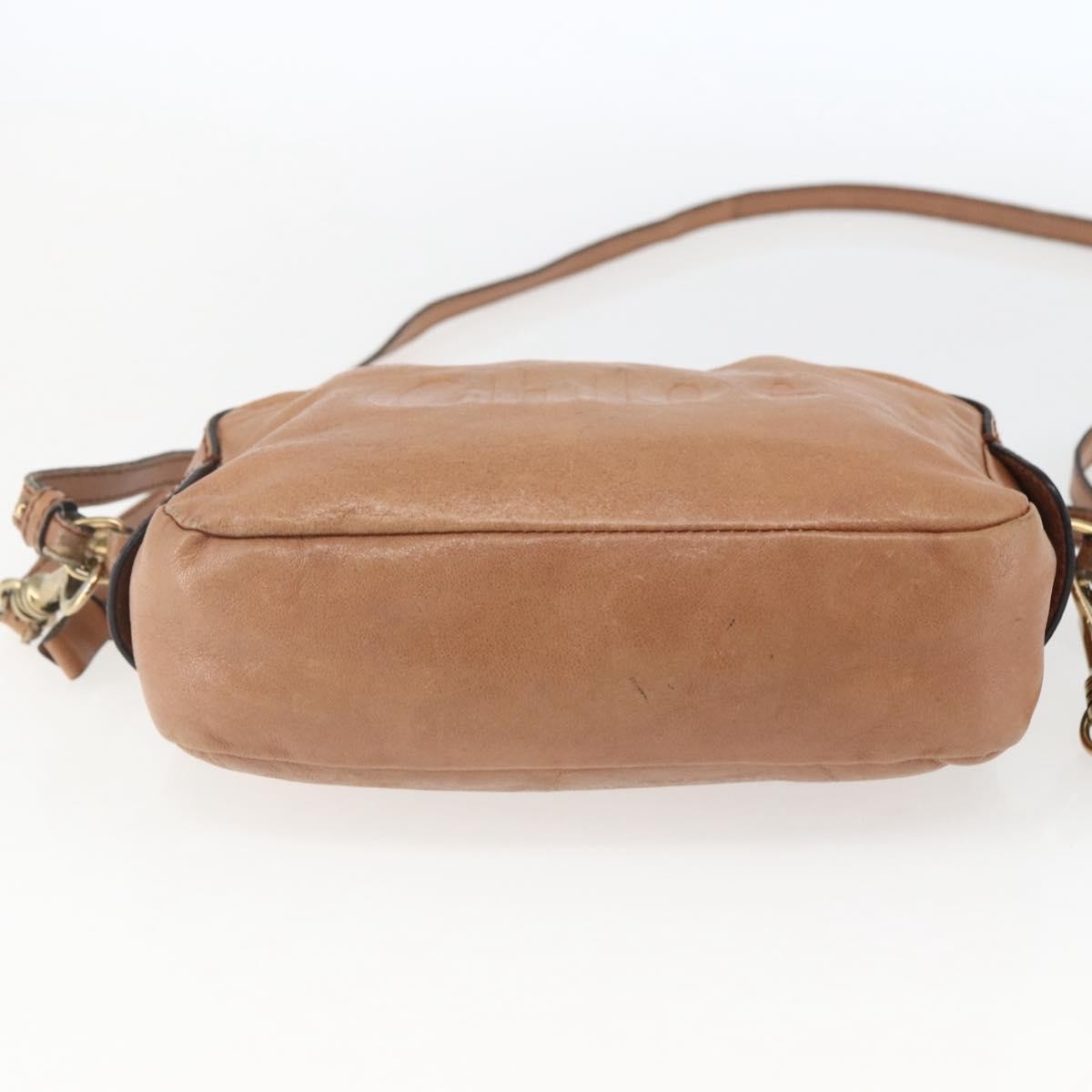 Chloe Vintage Leather Brown Leather Shoulder Bag Bag (Pre-Owned)