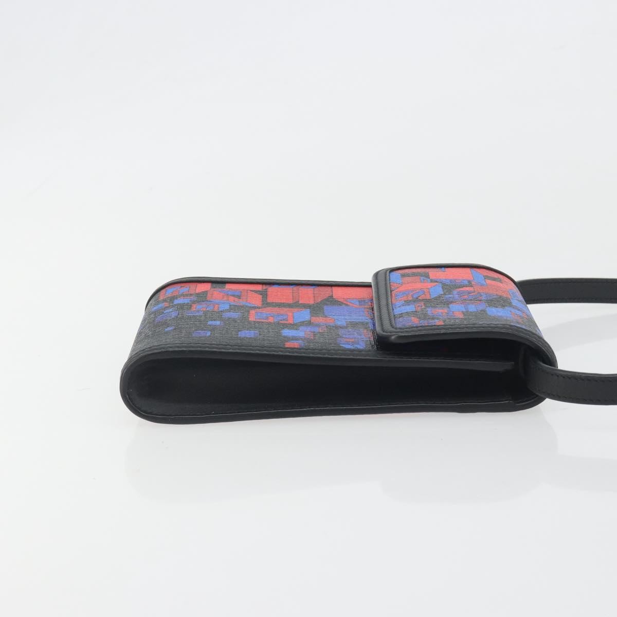 Gucci Flap Printed Coated Canvas Multicolour Pvc Shoulder Bag Bag (Pre-Owned)