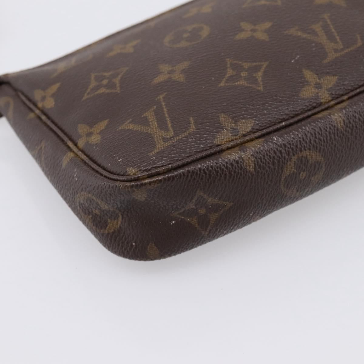 Louis Vuitton Pochette Accessoires Nm Monogram Canvas Brown Canvas Clutche & Pouche Bag (Pre-Owned)