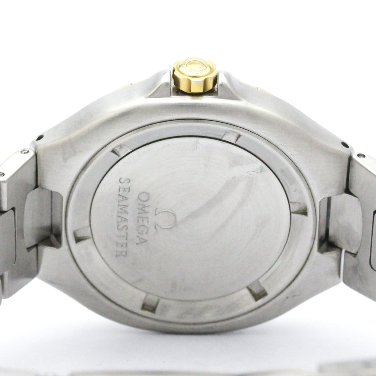 Omega Seamaster Professional 200 Pre Bond Chronometer Quartz Stainless Steel And Yellow Gold (18K) Watch (Pre-Owned)