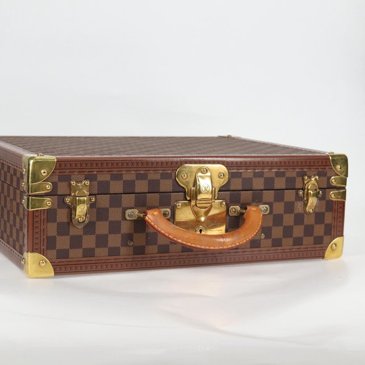 Louis Vuitton Cotteville Trunk Monogram Canvas Brown Canvas Bag (Pre-Owned)
