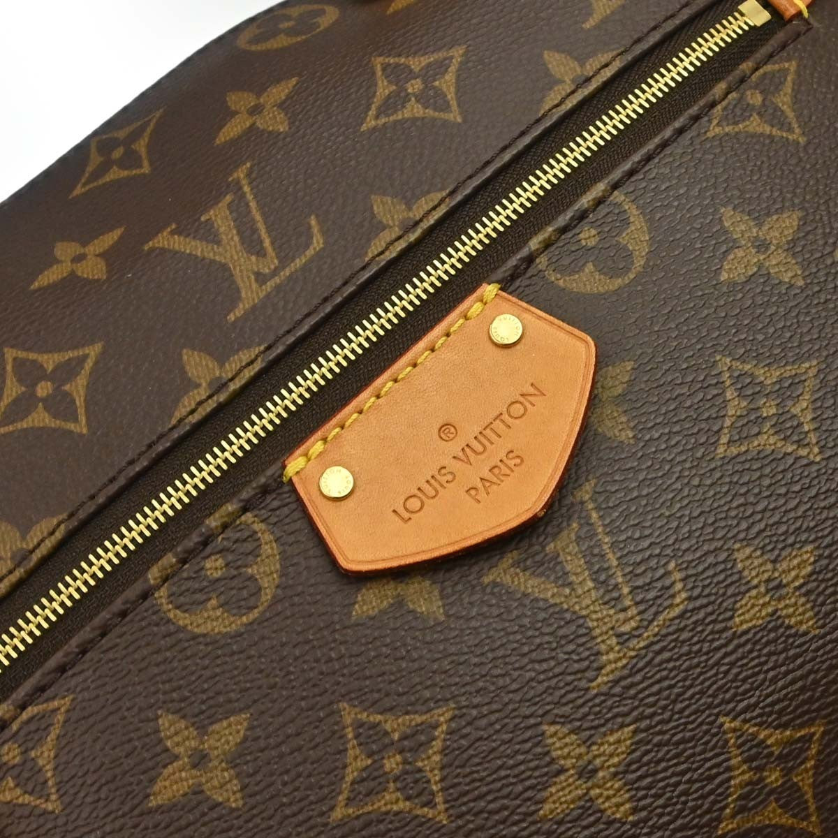 Louis Vuitton Iena Tote Monogram Canvas Brown Canvas Tote Bag Bag (Pre-Owned)