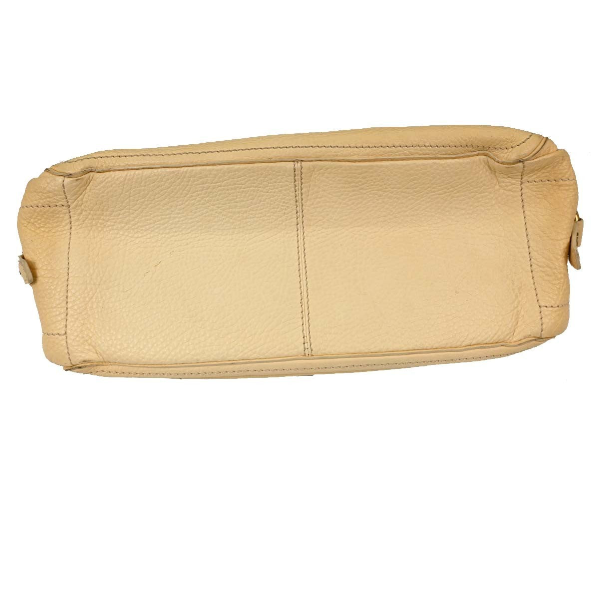 Celine Boogie Calfskin Yellow Leather Handbag (Pre-Owned)