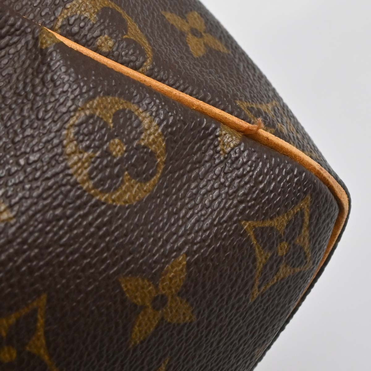Louis Vuitton Speedy Monogram Brown Canvas Handbag (Pre-Owned)