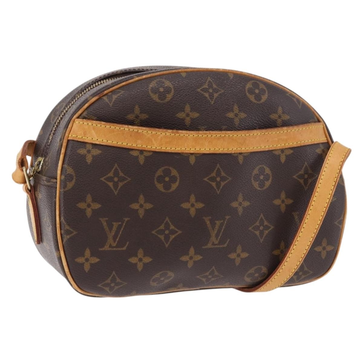 Louis Vuitton Blois Monogram Canvas Brown Canvas Shoulder Bag Bag (Pre-Owned)