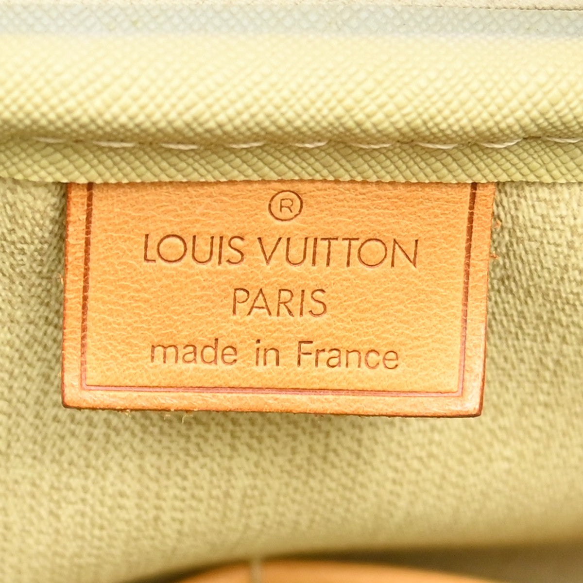 Louis Vuitton Deauville Monogram Canvas Brown Canvas Handbag (Pre-Owned)