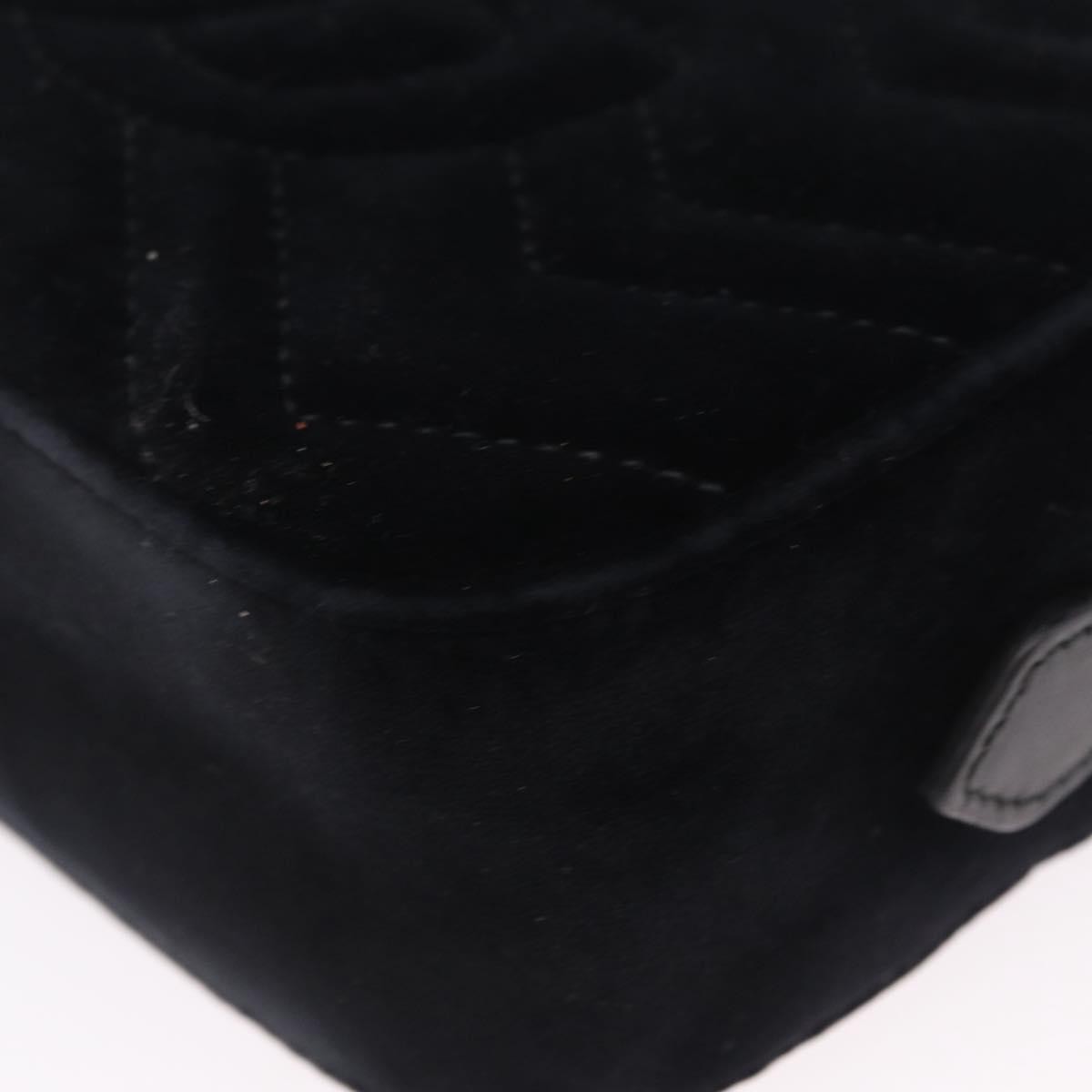 Gucci Gg Marmont Crystal Embellished Matelasse Velvet Black Velvet Shoulder Bag Bag (Pre-Owned)
