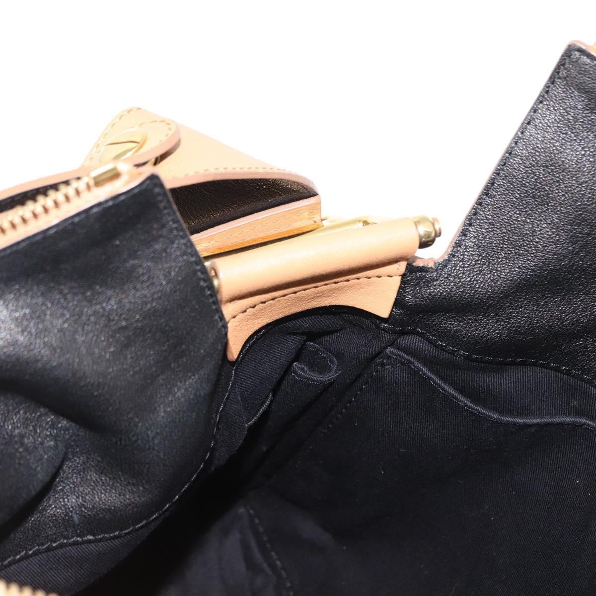 Chloe Vanessa Leather Brown Leather Shoulder Bag Bag (Pre-Owned)