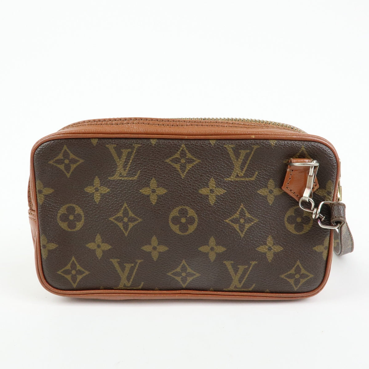 Louis Vuitton Pochette Marly Bandouliere Monogram Canvas Brown Canvas Handbag (Pre-Owned)