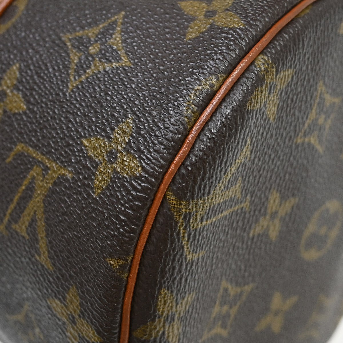 Louis Vuitton Papillon Monogram Canvas Brown Canvas Handbag (Pre-Owned)